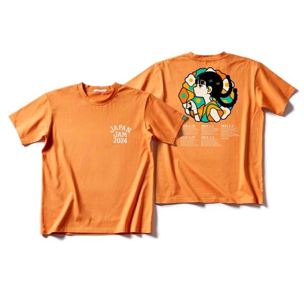 [11] Tシャツ フラワーガール オレンジ