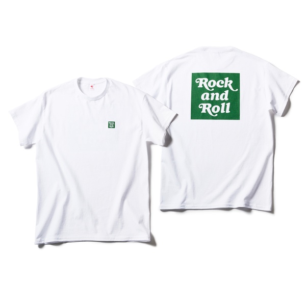 [70] rockin'star Tシャツ Rock and Roll BOX 白
