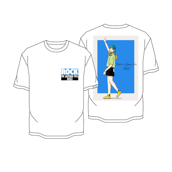 Rockin On Store オフィシャルグッズ 19 Tシャツ フェスガール A Rockin On Store オフィシャルグッズ 19 Tシャツ フェスガール A