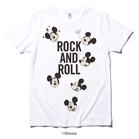 Faces Mickey Tシャツブランド Rockin Star ロッキンスター Disney ディズニー ミッキーマウス