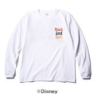 CHIP 'N' DALE / ROCK AND ROLL LONG SLEEVE T