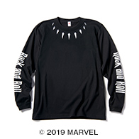BLACK PANTHER / LONG SLEEVE T WHITE