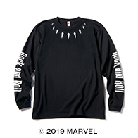 BLACK PANTHER / LONG SLEEVE T BLACK