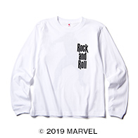 BLACK PANTHER / LONG SLEEVE T WHITE