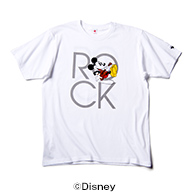 ROCK MICKEY (WHITE & RED)