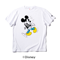 MICKEY MOUSE / ROCK AND ROLL(GREEN&WHITE)