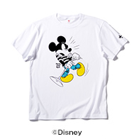 MICKEY MOUSE / ROCK AND ROLL(RED&WHITE)