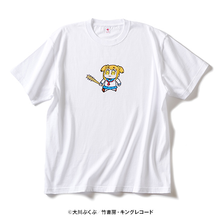 ポプテピピック ポプ子と釘バット Tシャツブランド Rockin Star ロッキンスター ポプテピピック