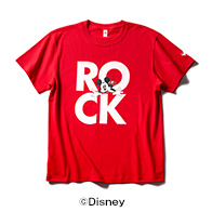 ROCK MICKEY (WHITE & RED)