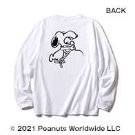 VOCAL SNOOPY(TM) / LONG SLEEVE T (SAND BEIGE)