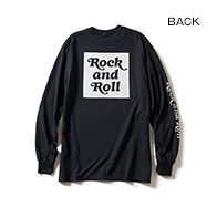 LONG SLEEVE T / Rock and Roll BOX (Mix Gray×Green)
