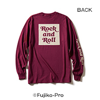 LONG SLEEVE T / Rock and Roll BOX (Sand Beige×Cocoa Brown)