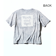 TIE-DYED BIG T / Rock and Roll BOX (Gray Mix)