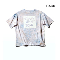 TIE-DYED BIG T / Rock and Roll BOX (Blue×Green)