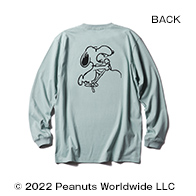 VOCAL SNOOPY(TM) / LONG SLEEVE T (SMOKY GREEN)