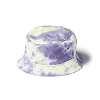 LOGO BUCKET HAT tie-dyed (PINK×ORANGE)