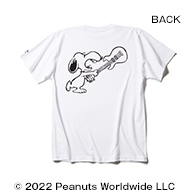 GUITAR SNOOPY(TM) / LONG SLEEVE T (OFF PINK)