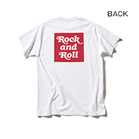 T-SHIRTS / Rock and Roll BOX (White×Blue)