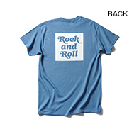 T-SHIRTS / Rock and Roll BOX (Sky Blue×Gray)