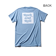 T-SHIRTS / Rock and Roll BOX (Sky Blue×Gray)