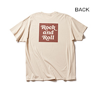 T-SHIRTS / Rock and Roll BOX (Sand Beige×Chocolate Brown)