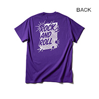 T-SHIRTS / Rock and Roll COMIC風 (PURPLE)