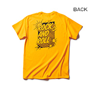 T-SHIRTS / Rock and Roll COMIC風 (YELLOW)