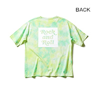 TIE-DYED BIG T / Rock and Roll BOX (Purple×Orange)