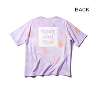 TIE-DYED BIG T / Rock and Roll BOX (Purple×Orange)