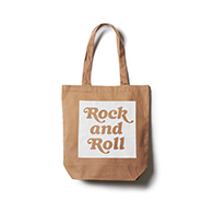 TOTE BAG / Rock and Roll (NATURAL×RED)