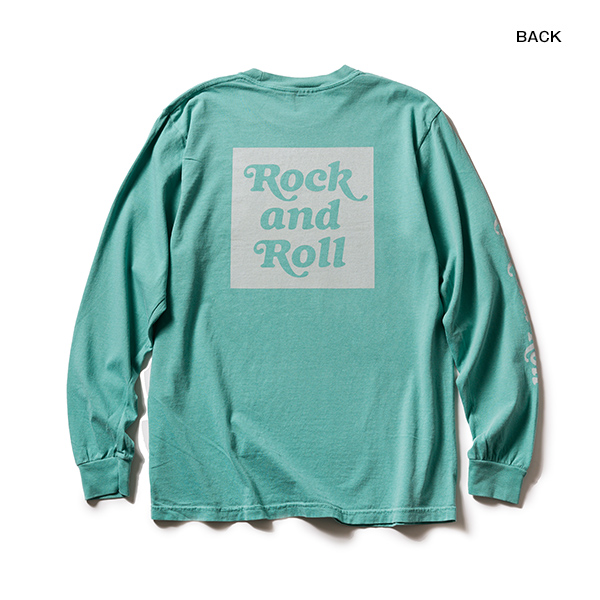 LONG SLEEVE T / Rock and Roll BOX Smoky (Emerald)