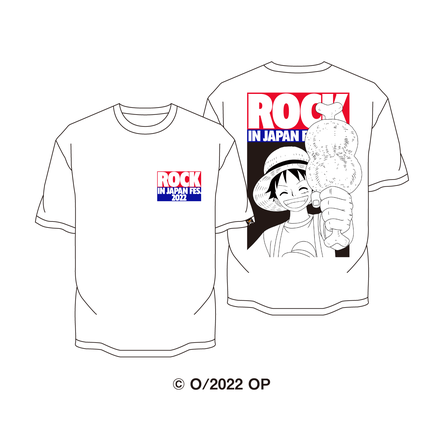 Tシャツ One Piece ルフィ Rijf22 Rockin On Store ロッキング オンの運営するオンラインストア
